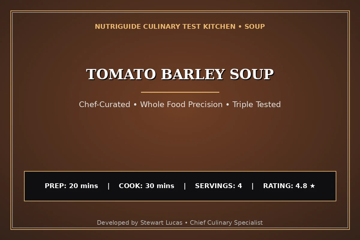 Tomato Barley Soup