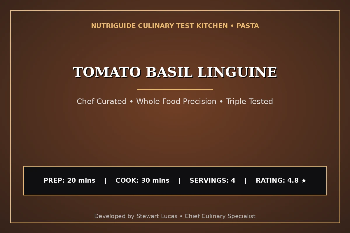 Tomato Basil Linguine