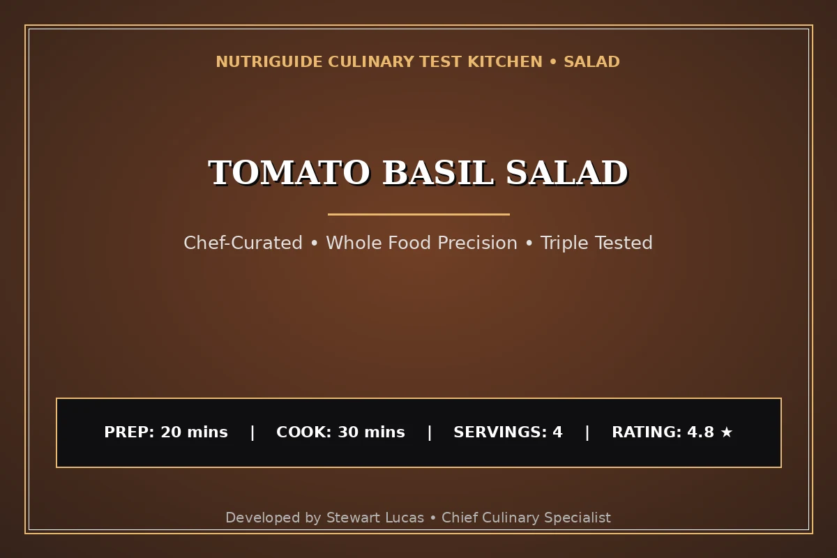 Tomato Basil Salad
