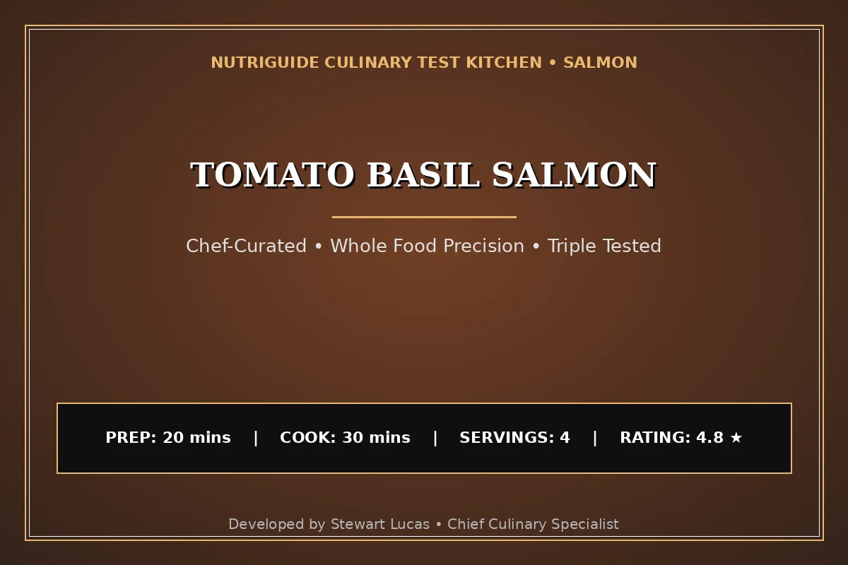 Tomato Basil Salmon