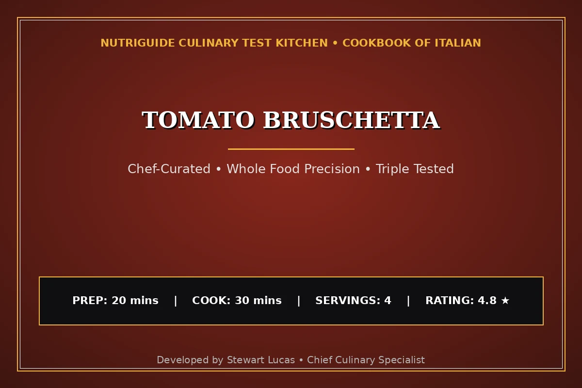 Tomato Bruschetta