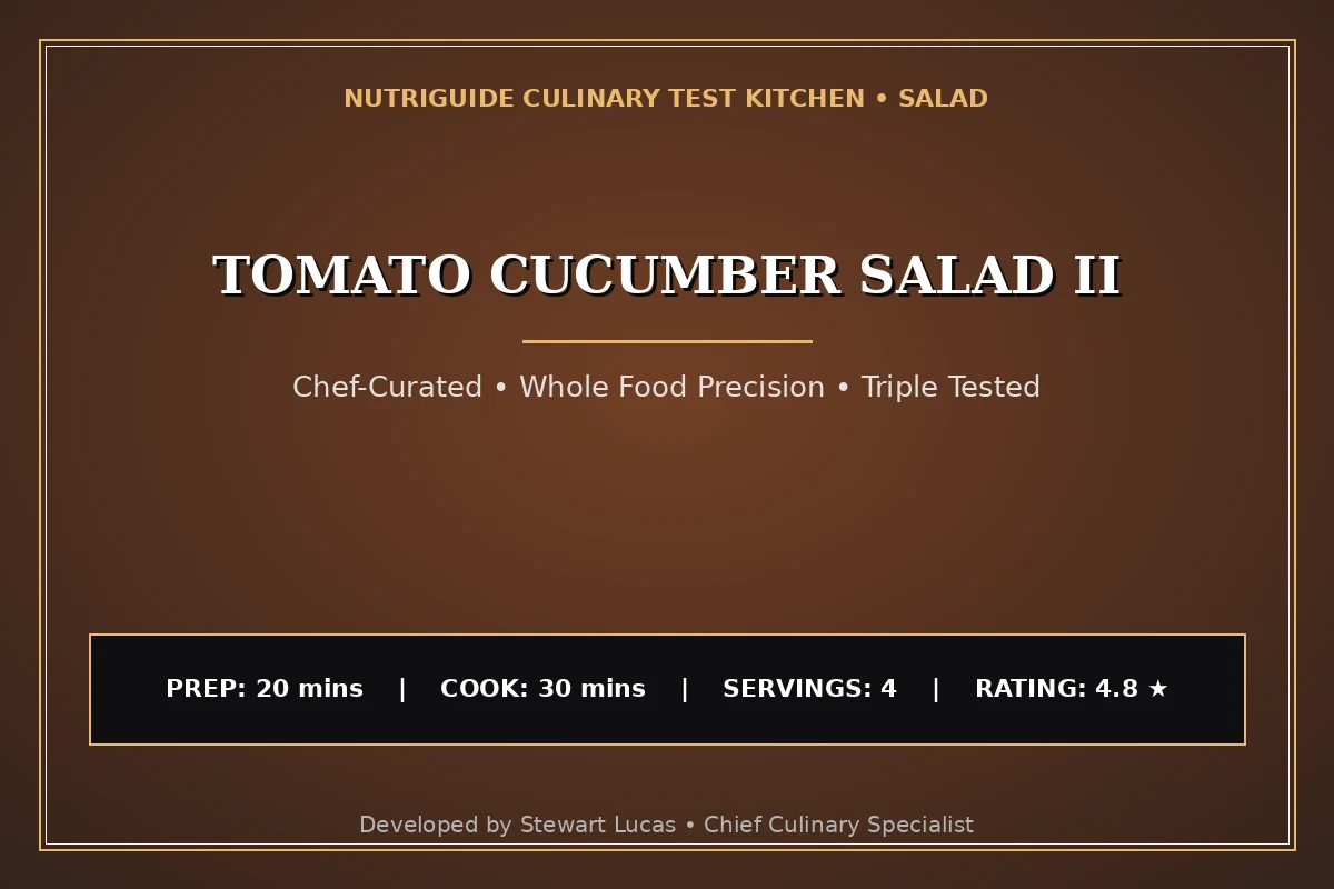 Tomato Cucumber Salad Ii