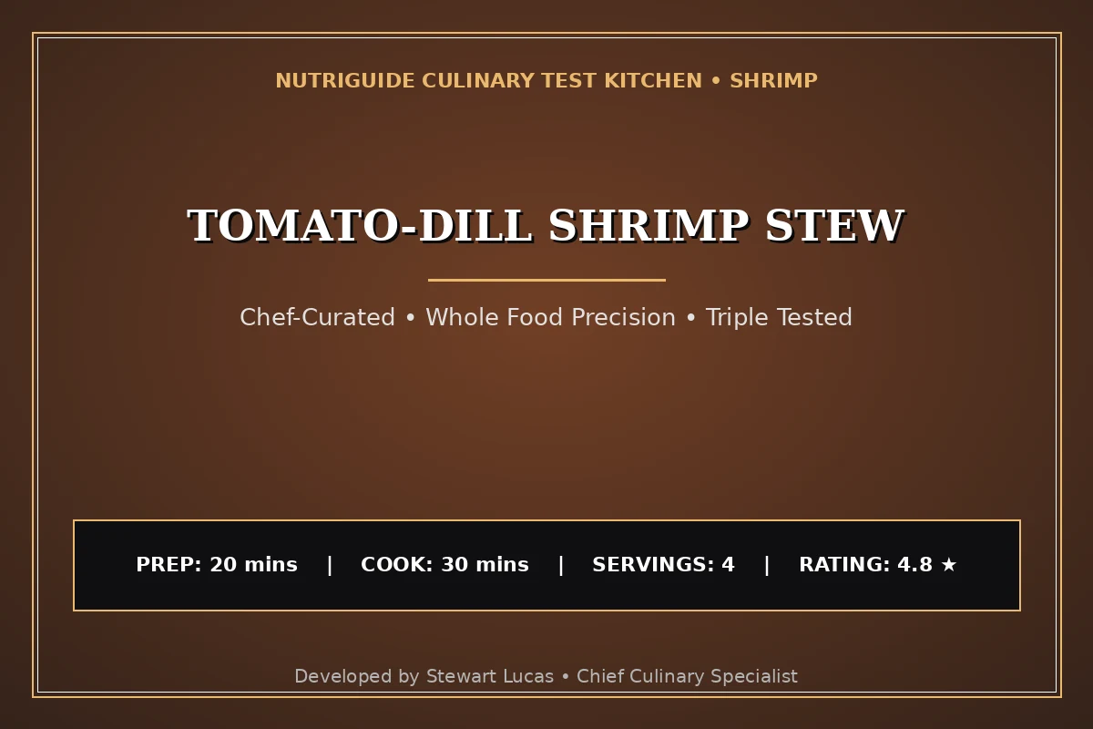 Tomato-Dill Shrimp Stew