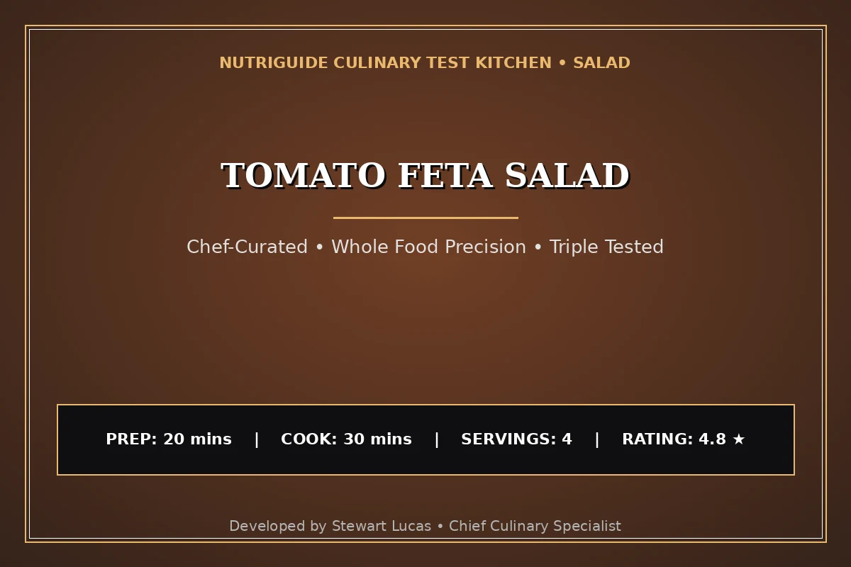 Tomato Feta Salad