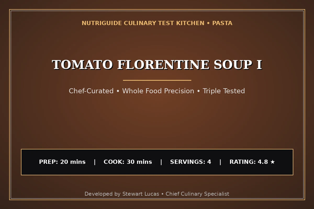 Tomato Florentine Soup I