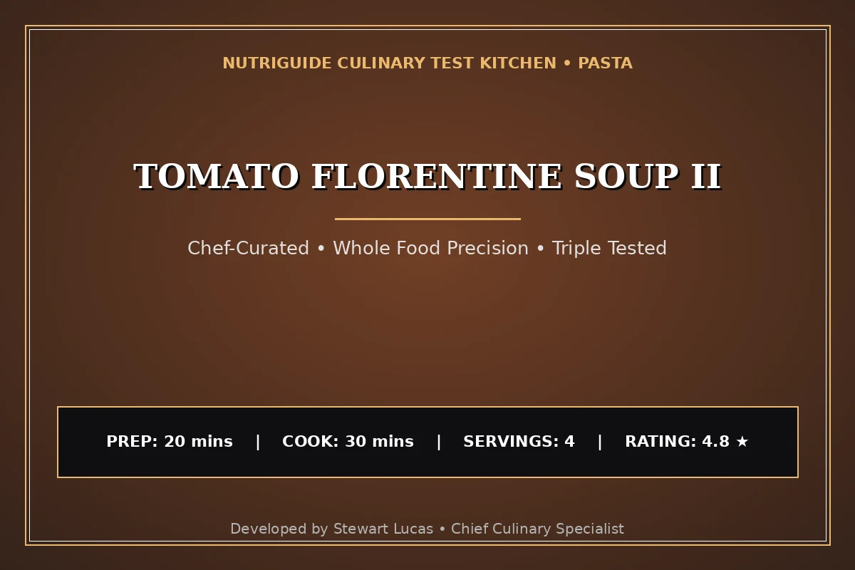Tomato Florentine Soup Ii