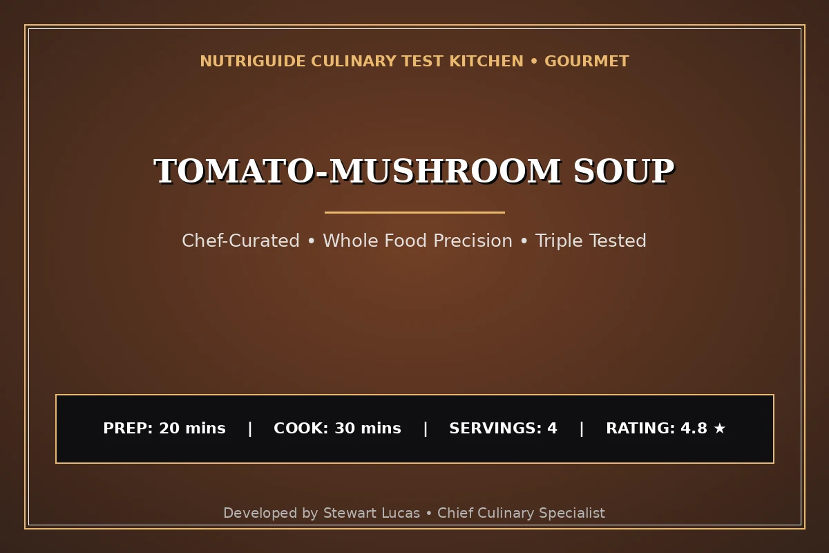 Tomato-Mushroom Soup
