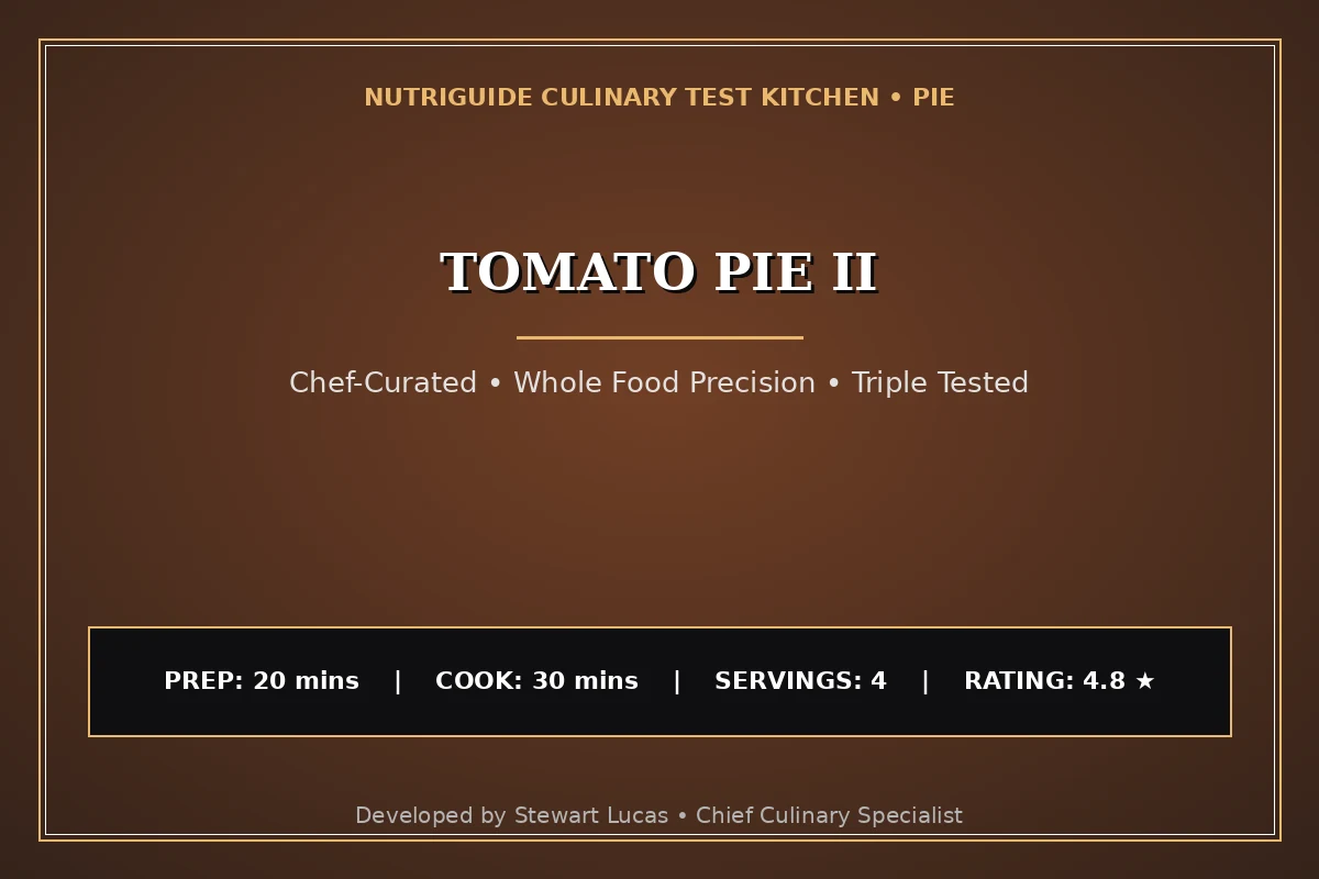 Tomato Pie Ii