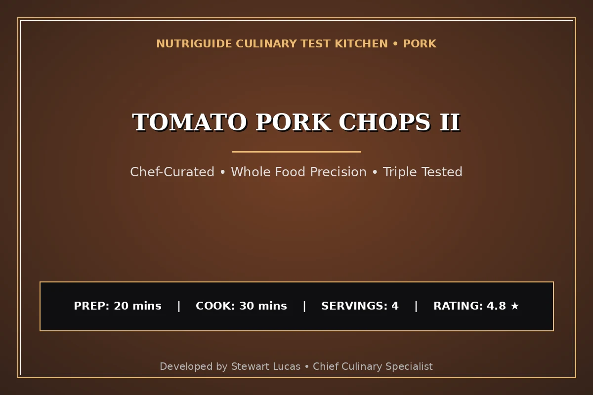 Tomato Pork Chops Ii