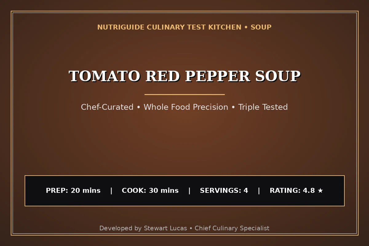 Tomato Red Pepper Soup