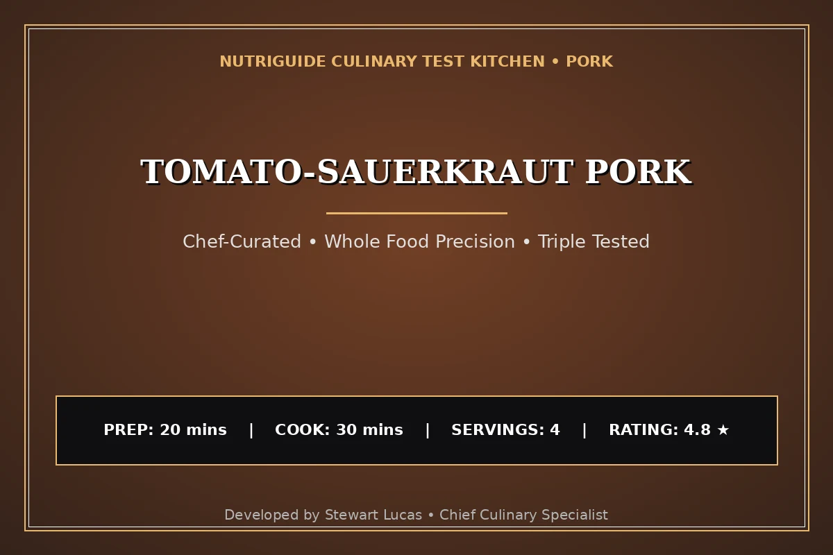 Tomato-Sauerkraut Pork