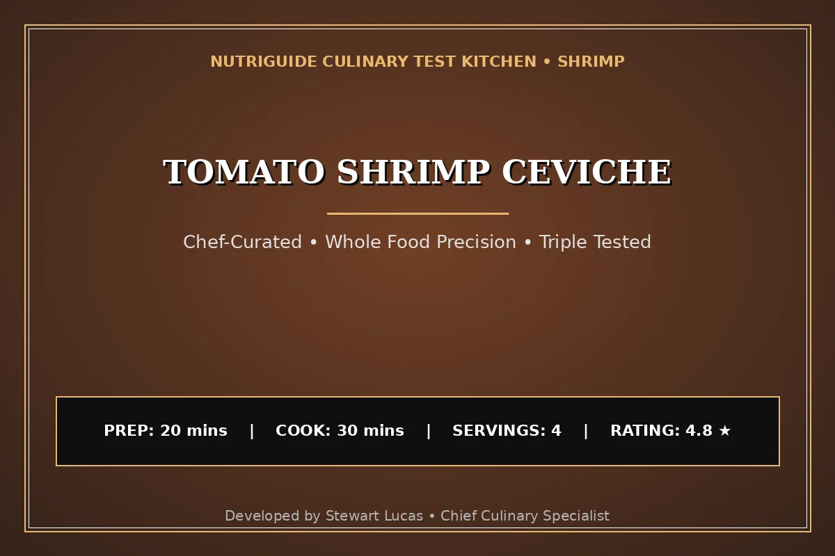 Tomato Shrimp Ceviche