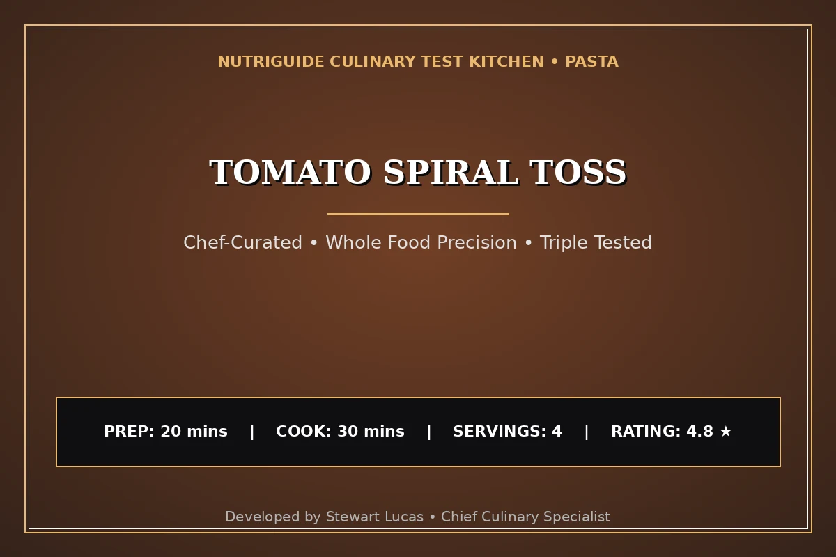 Tomato Spiral Toss