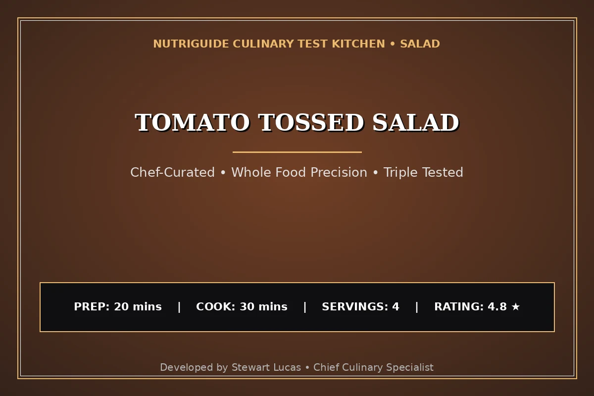Tomato Tossed Salad