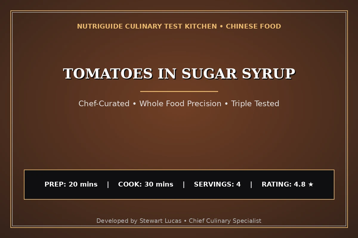 Tomatoes In Sugar Syrup