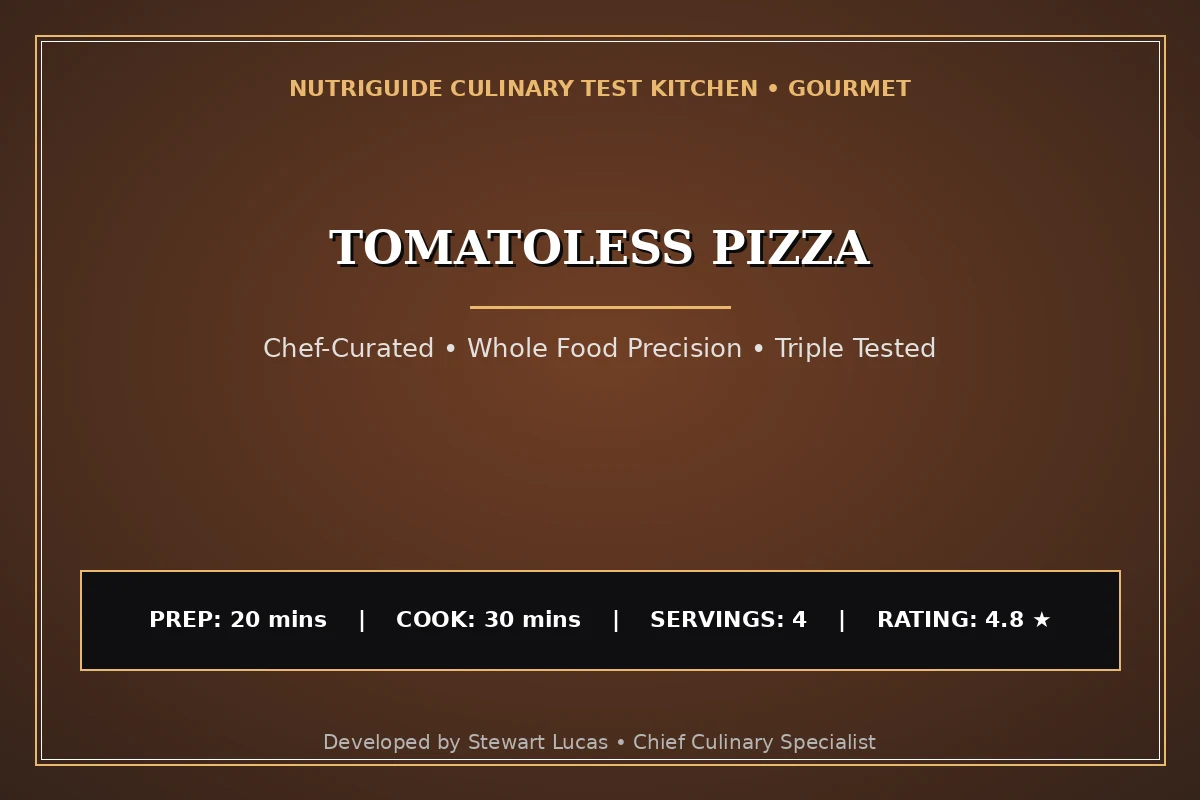 Tomatoless Pizza