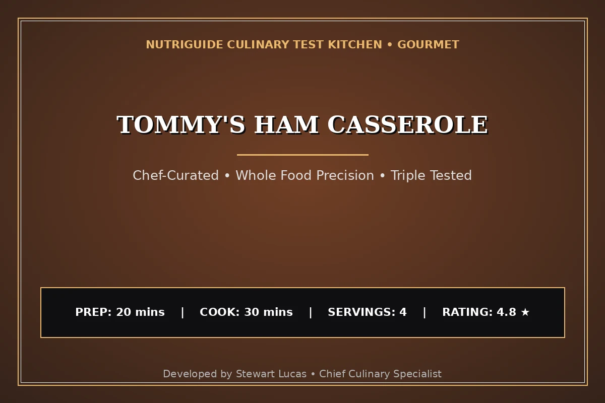 Tommy'S Ham Casserole