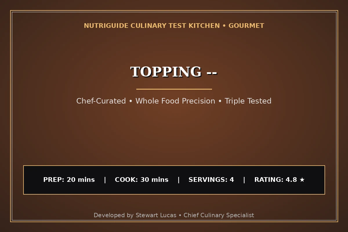 Topping --