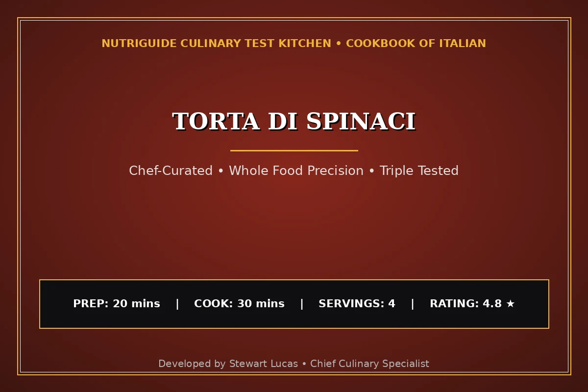 Torta Di Spinaci
