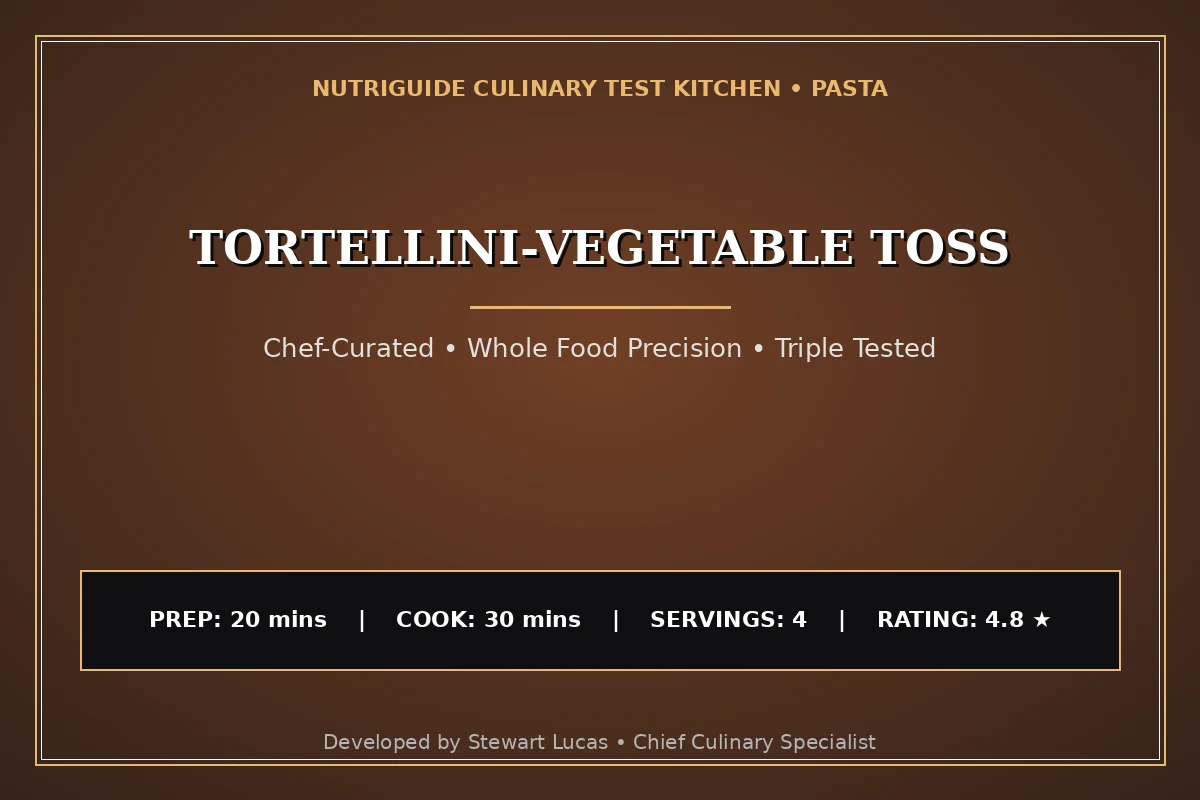 Tortellini-Vegetable Toss