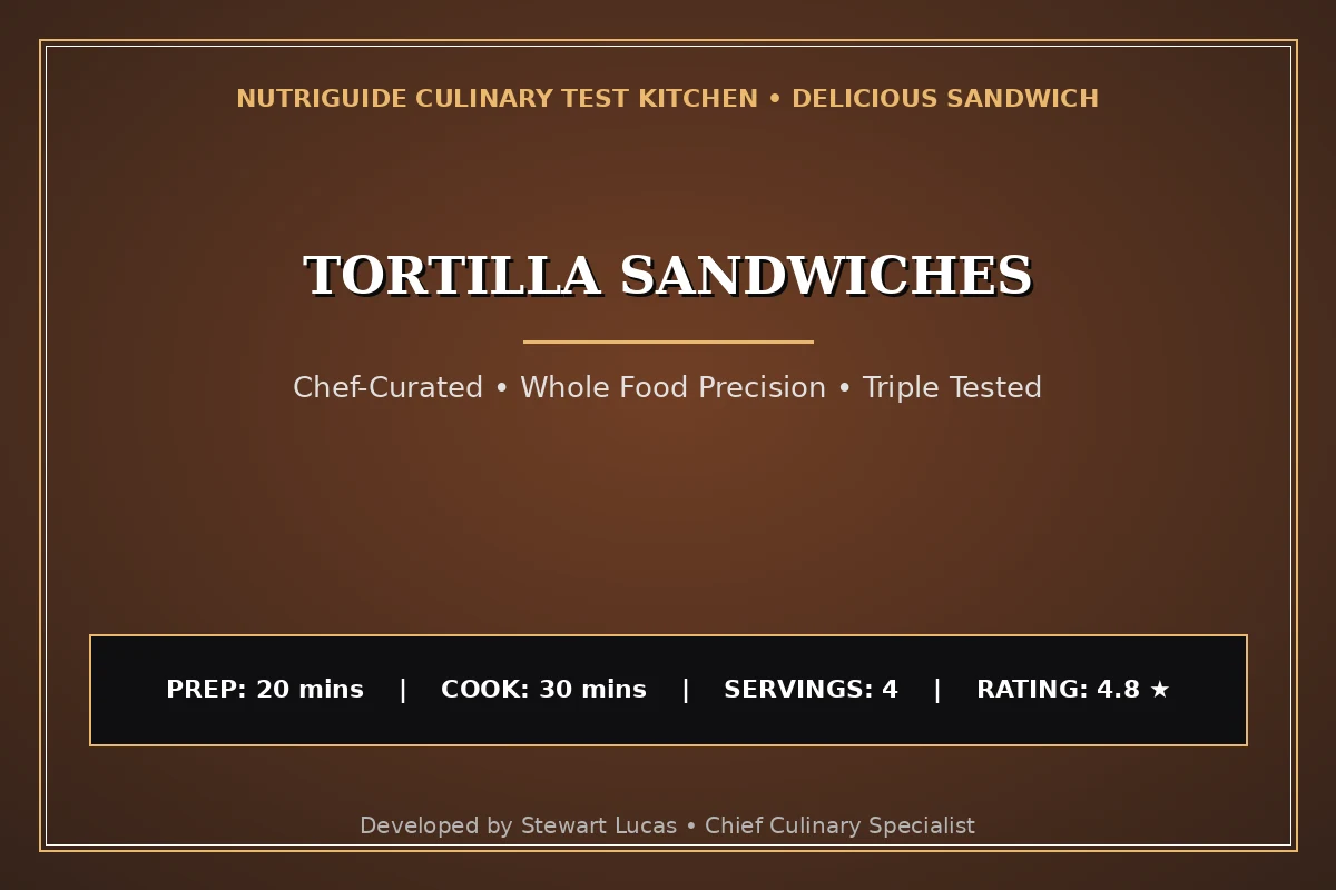 Tortilla Sandwiches