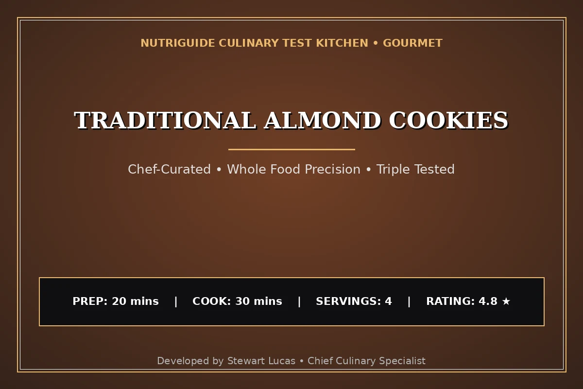 Traditional Almond Cookies