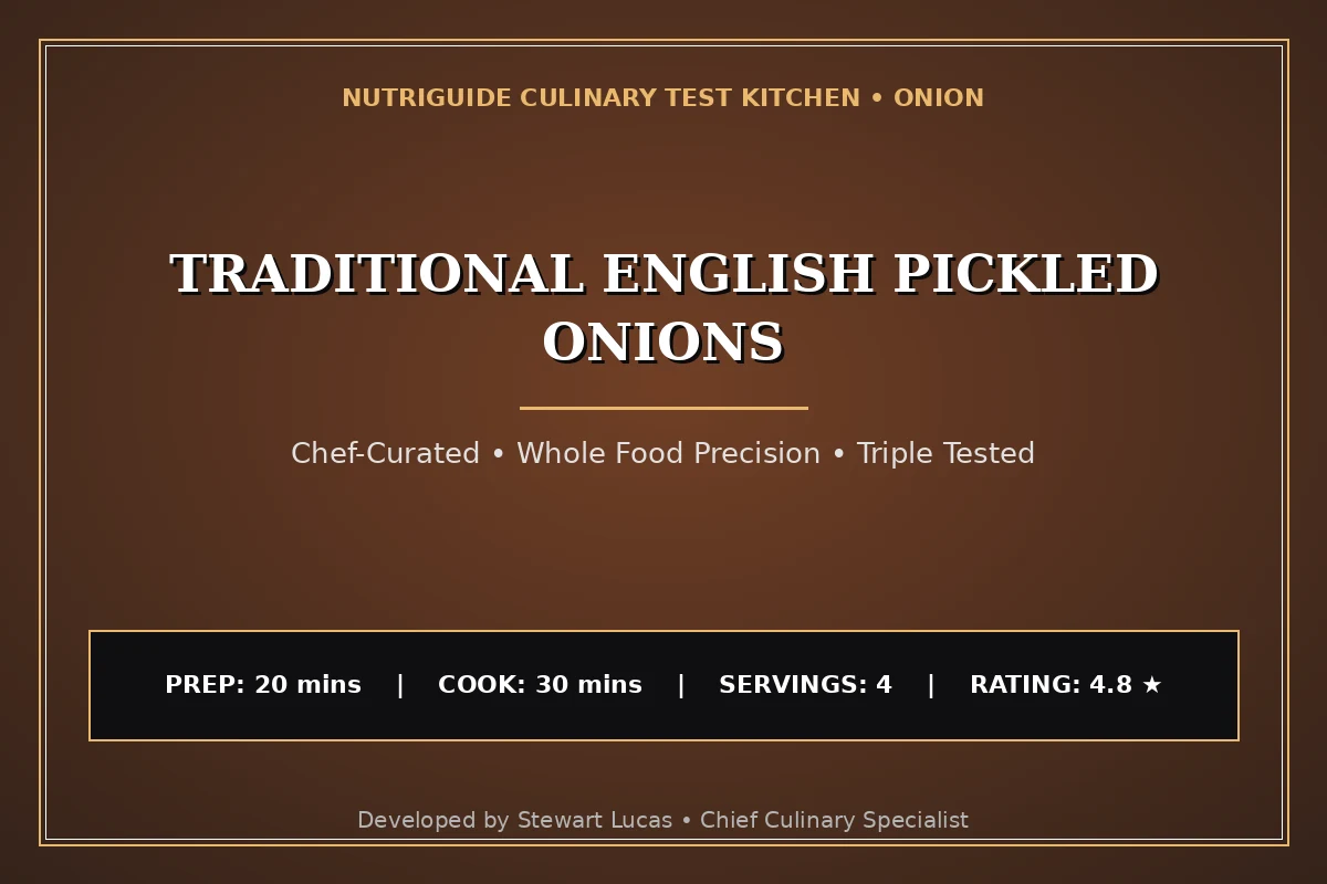 Traditional English Pickled Onions