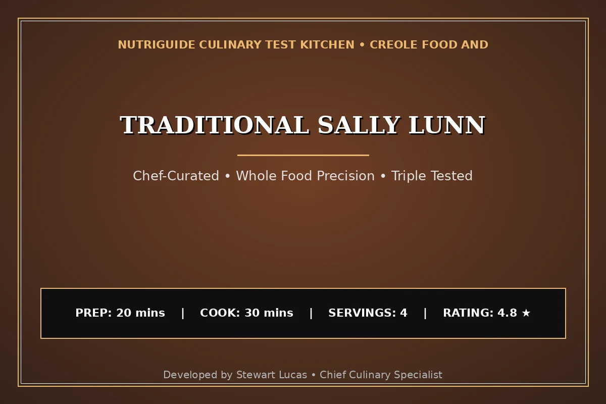 Traditional Sally Lunn