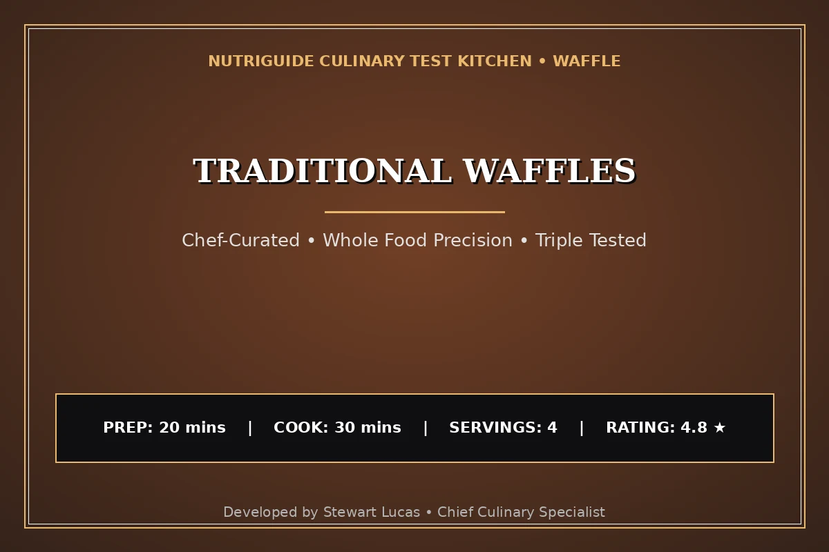 Traditional Waffles