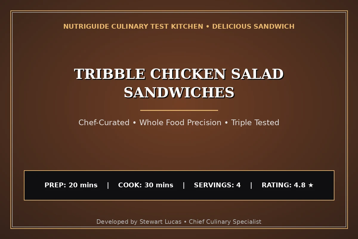 Tribble Chicken Salad Sandwiches
