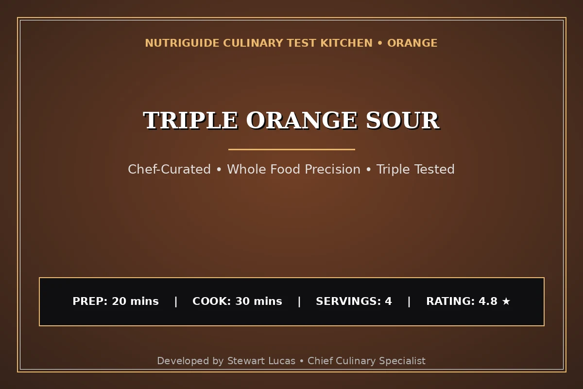 Triple Orange Sour