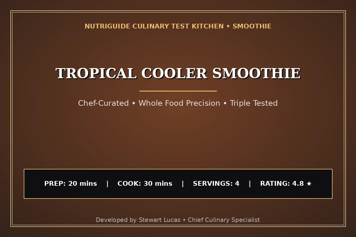 Tropical Cooler Smoothie