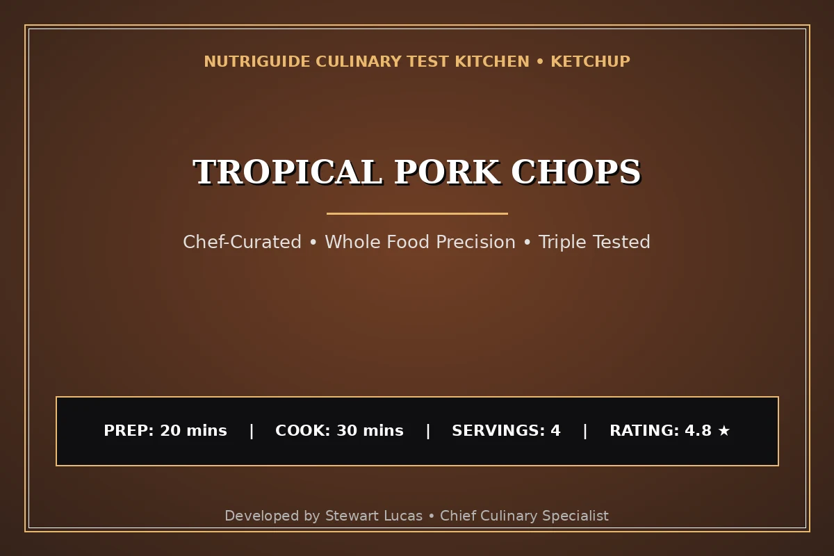 Tropical Pork Chops