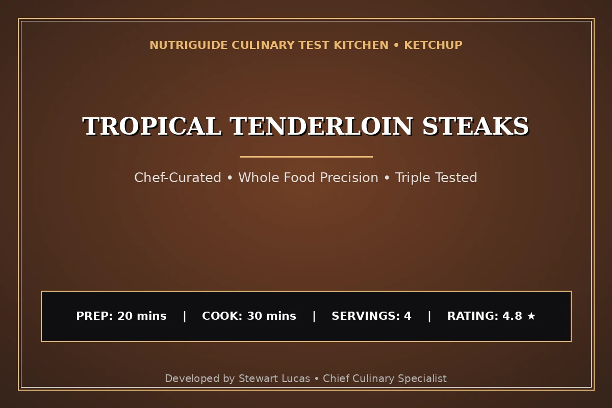 Tropical Tenderloin Steaks