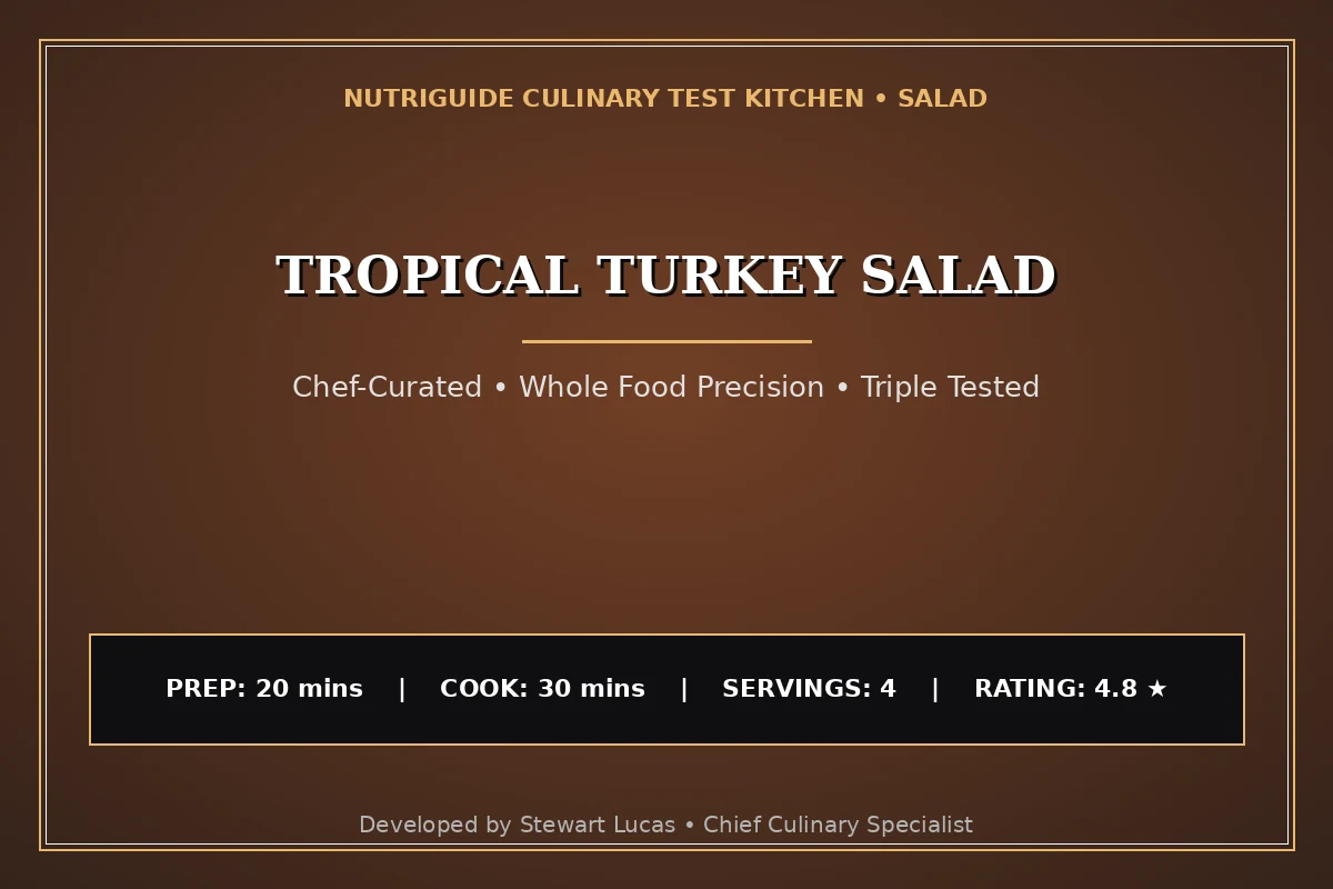 Tropical Turkey Salad