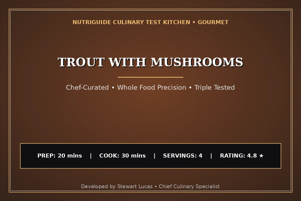 Trout With Mushrooms