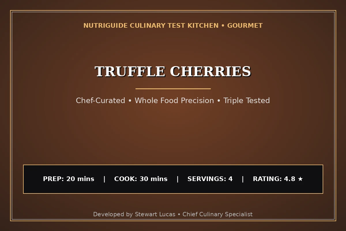 Truffle Cherries