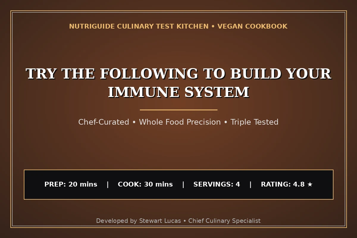 Try The Following To Build Your Immune System