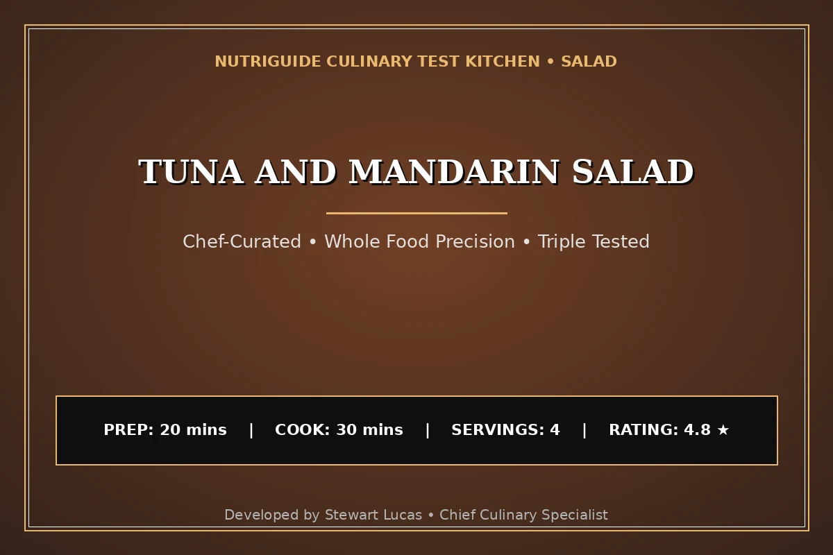 Tuna And Mandarin Salad