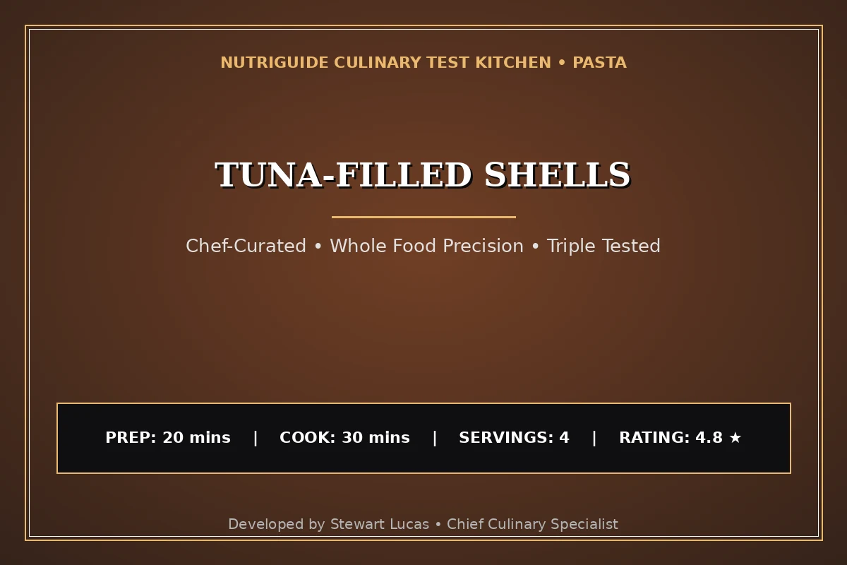 Tuna-Filled Shells