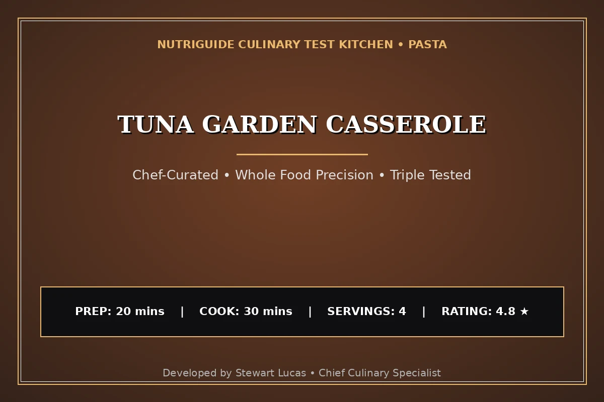 Tuna Garden Casserole