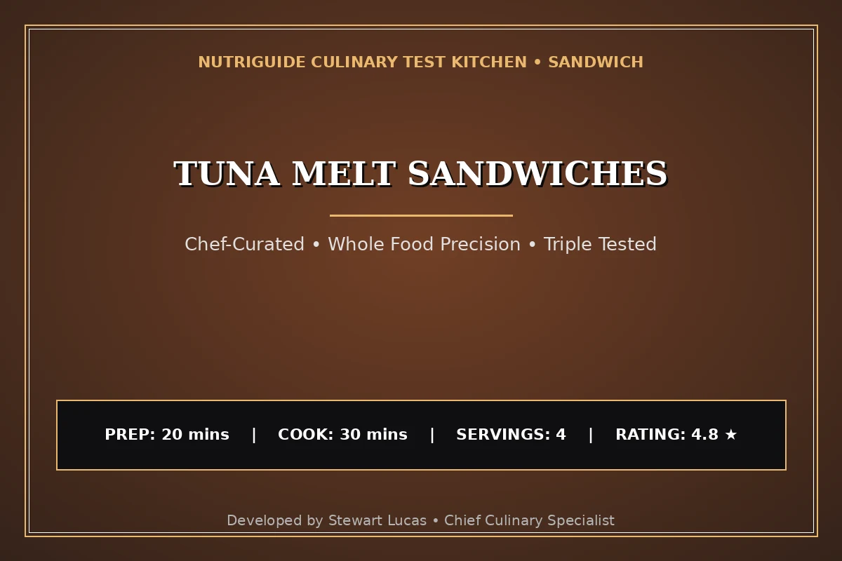 Tuna Melt Sandwiches