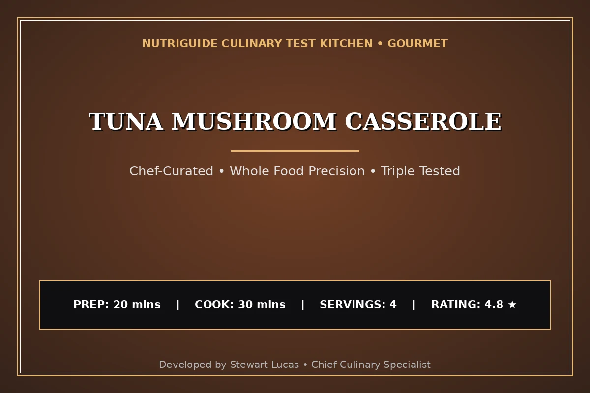 Tuna Mushroom Casserole