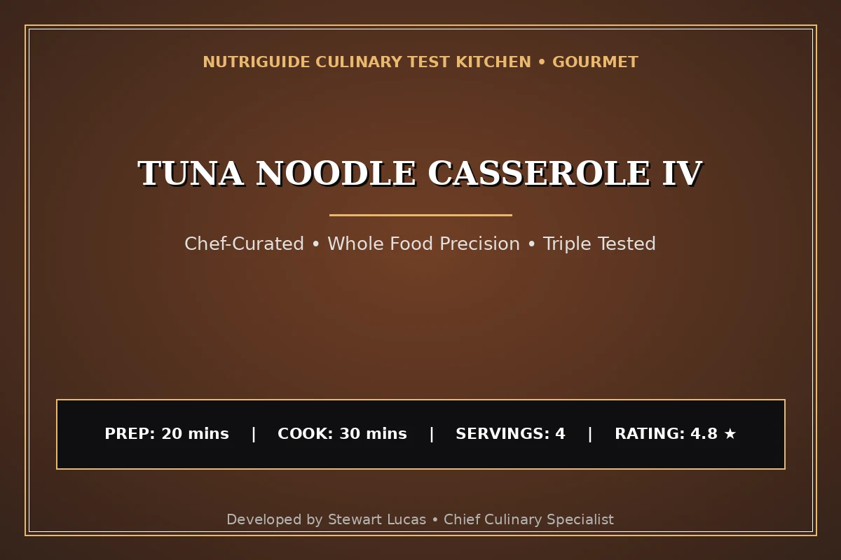 Tuna Noodle Casserole Iv