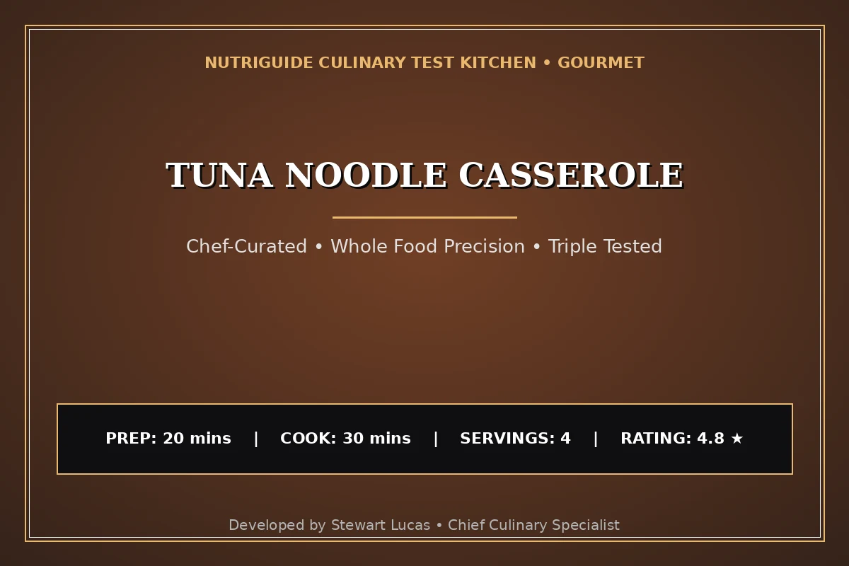 Tuna Noodle Casserole