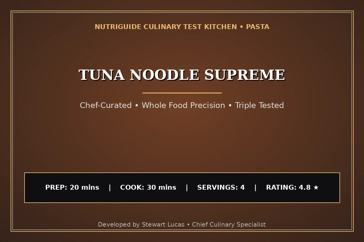 Tuna Noodle Supreme
