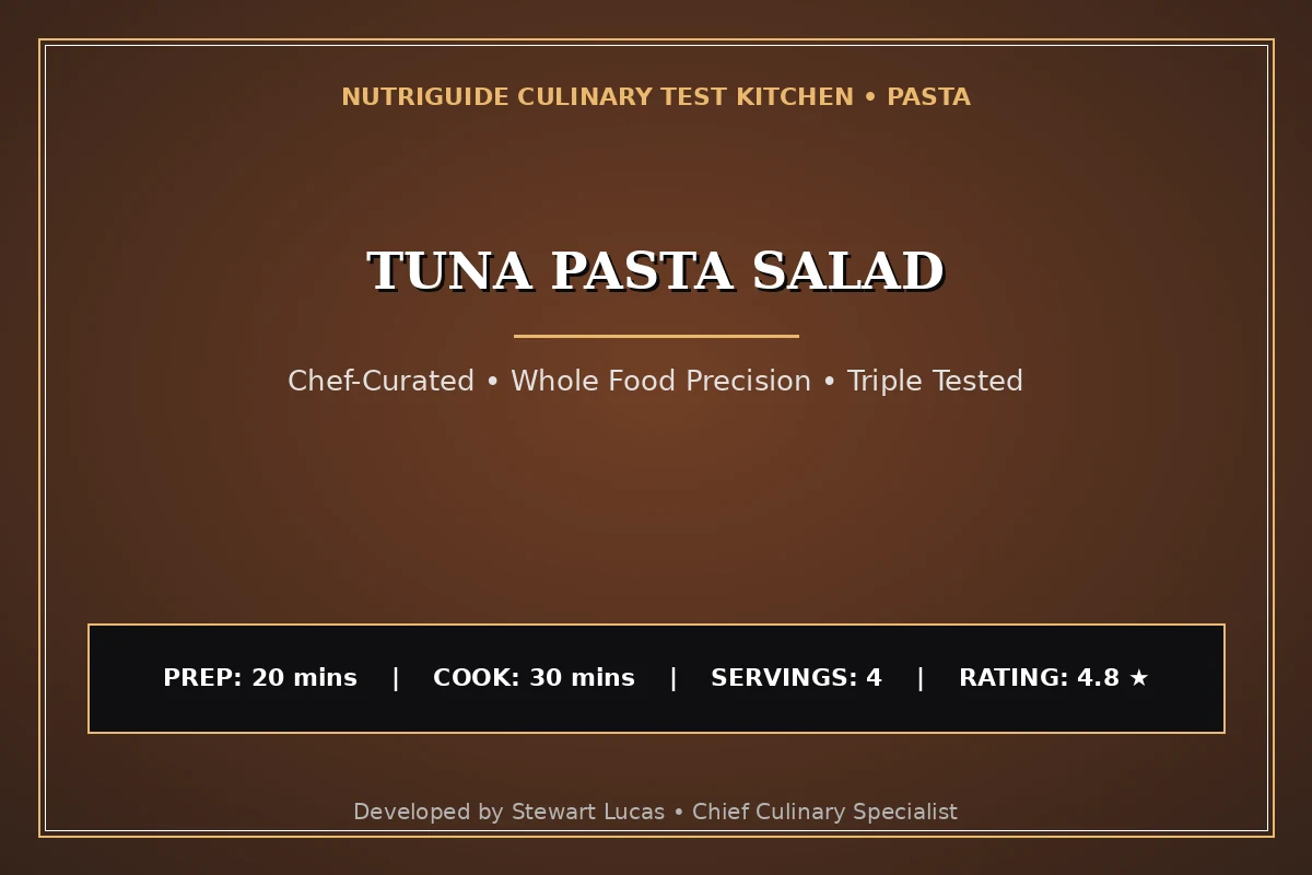Tuna Pasta Salad