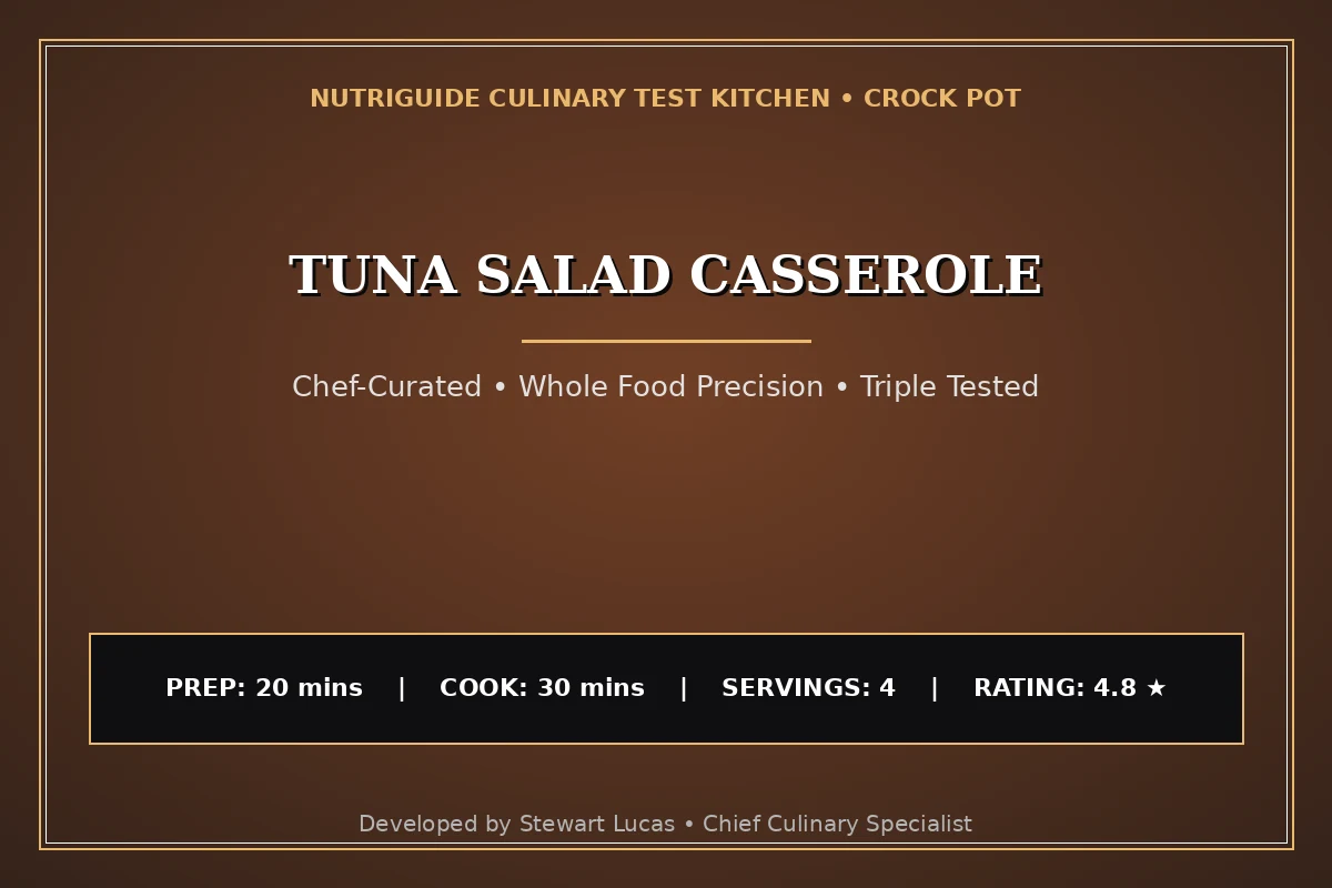 Tuna Salad Casserole