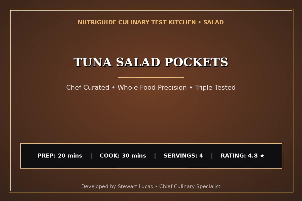Tuna Salad Pockets