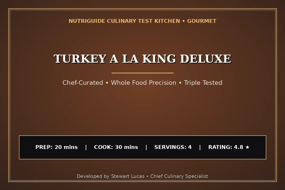 Turkey A La King Deluxe